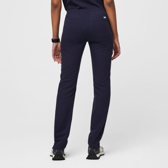 11 Pairs FIGS Yola Skinny Scrub Pants XS Navy & Black - Picture 4 of 6